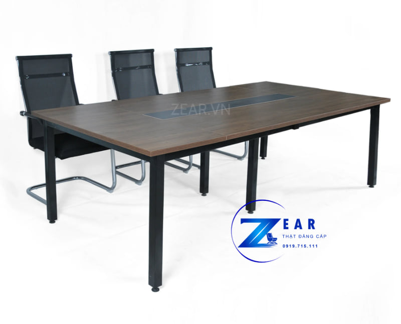 Bàn họp chân sắt cao cấp HCM