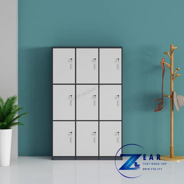 Tủ locker gỗ 9 ngăn LKG9