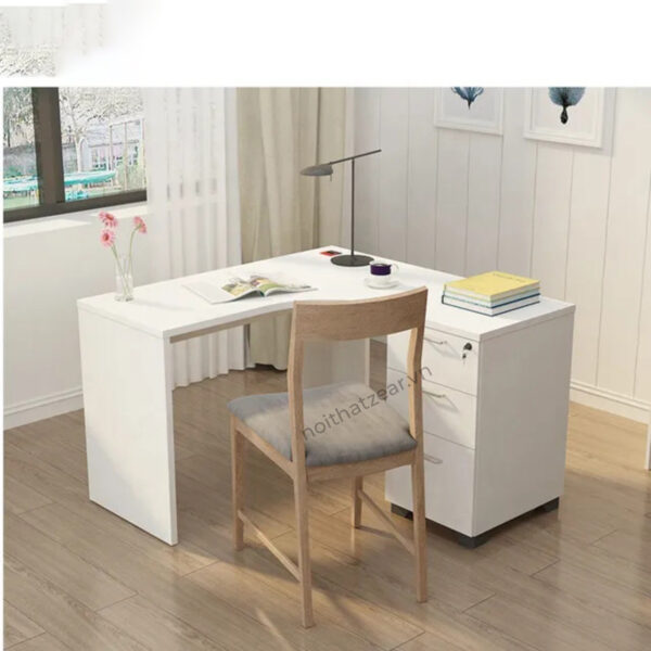 Bàn trưởng phòng chữ L kèm hộc BGD3-H